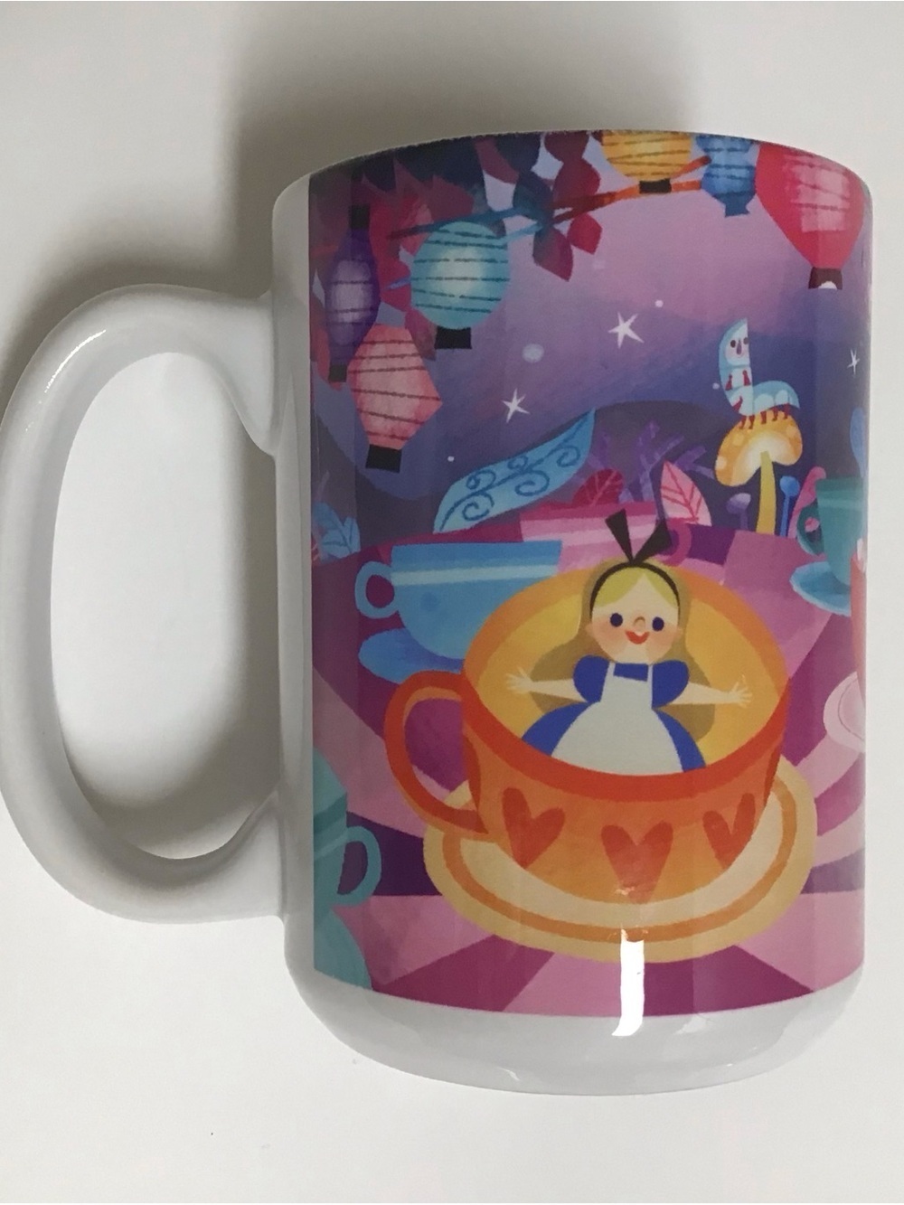 Disney Parks Alice Wonderland Mug Mad Tea Party Joey Chou WonderGround Gallery